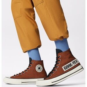 Converse Chuck‎ 70 GTX 171442c CEDAR/EGRET/BLACK Shoes Mens 8.5 Womens 10.5 NWOT